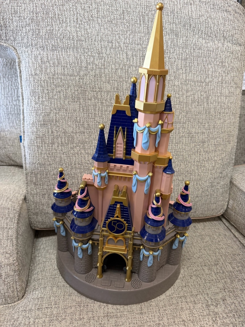 Disney Pink, Blue & Gold Castle Playset